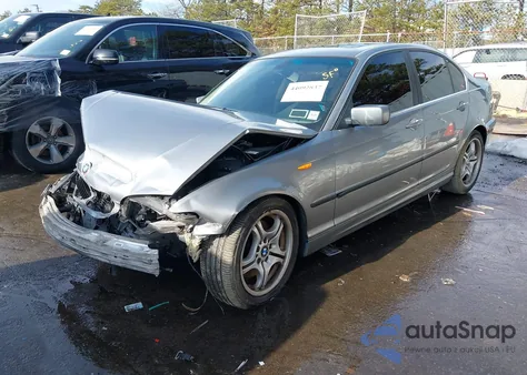 2004 BMW 330I z USA, uszkodzony, nr VIN WBAEV53454KM33629